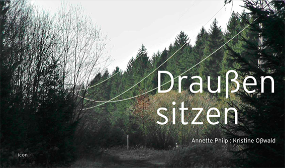 Draußen sitzen
